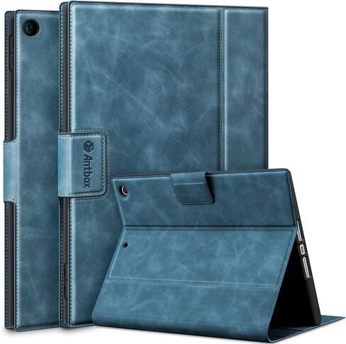 Antbox Case for iPad 9th Generation (2021) iPad 8th/7th Generation with Pencil Holder Auto Sleep/Wake Function PU Leather Smart Cover for iPad 10.2'' (Brown) in Saudi Arabia