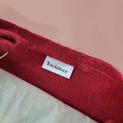 Yocknoce Christmas stockings – Festive decorative stockings adorned with the word "Merry Christmas," no additional embellishment needed. in Saudi Arabia