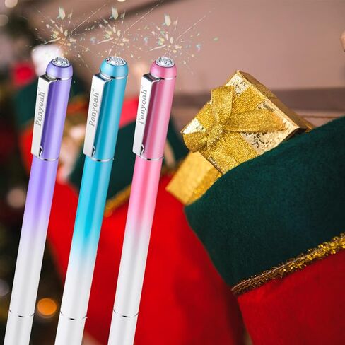 Penyeah Valentines Day Gifts for Her, Sparkling Diamond Top Versatile 3 in 1 Stylus Pen for All Touch Screen Devices, Gift for Women Mom Wife Girlfriend Daughter- Gradient Blue in Kuwait