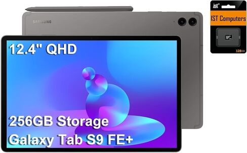SAMSUNG Galaxy Tab A9 (64GB, 4GB, Wi-Fi Only) 8.7" Android Tablet, All Day Battery, Octa-core (6nm), Dual Speakers, International Model - X110 (256GB SD Bundle, Navy) in Saudi Arabia