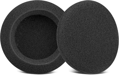 SOULWIT 6Pcs Replacement Earpads for Logitech H340 Headsets, Soft and Durable Sponge Ear Pads Cushions with High-Density Foam - Black in Saudi Arabia