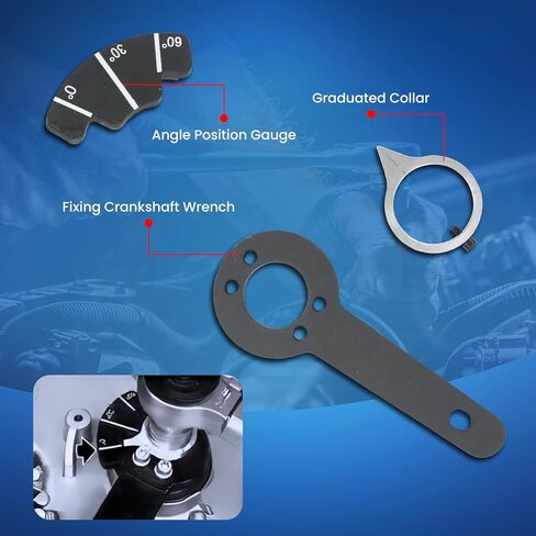 مجموعة أدوات توقيت محرك محاذاة محرك MOCA متوافقة مع محركات BMW N62 N73 in Kuwait