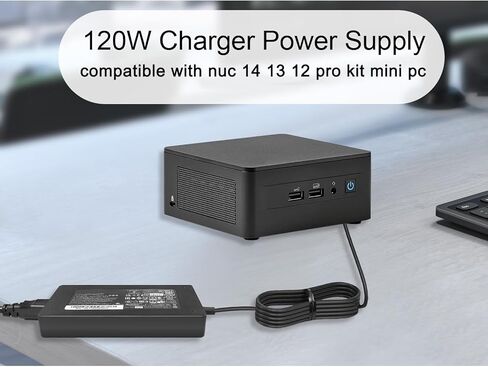 20V 6A 120W Charger Compatible with ASUS Intel NUC 14 13 12 Pro NUC13VYKi7 ROG Swift PG279QM ROG Strix XG349C Gaming VG289Q VG32U Monitor Power Cord in Saudi Arabia