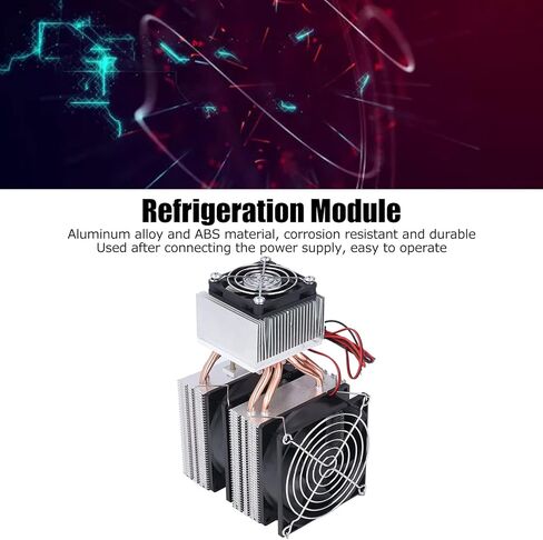 180W Cooling Module, 12V Refrigeration Cooling System, High Efficiency Air Cooler Module for DIY Semiconductor Refrigeration, DIY Thermoelectric Cooler for Mini Air Conditioner in Saudi Arabia