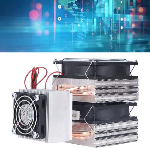 180W Cooling Module, 12V Refrigeration Cooling System, High Efficiency Air Cooler Module for DIY Semiconductor Refrigeration, DIY Thermoelectric Cooler for Mini Air Conditioner in Saudi Arabia