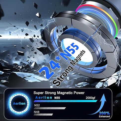 Vacuum Magnetic Phone Holder, 360° Adjustable Suction Phone Mount, the Charger for Magsafe Car Mount with Strong Vacuum Suction, Valentines Day Gifts for Him, Phone Holder for Car for iPhone 17 in Saudi Arabia