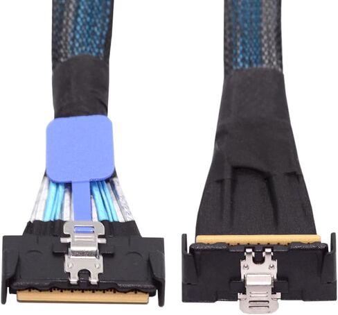PCIE5.0 PCI-Express 16x إلى Dual MCIO 8i Mini Cool Edge IO SFF-TA-1016 VROC Virtual RAID محول لبطاقة الرسومات SSD اللوحة الرئيسية in Kuwait