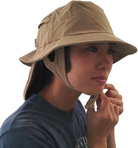 Bucket Hat for Stand Up Paddle Surf & Sun Protection Wide Brim Fast Drying Polyester Sand Color in Saudi Arabia