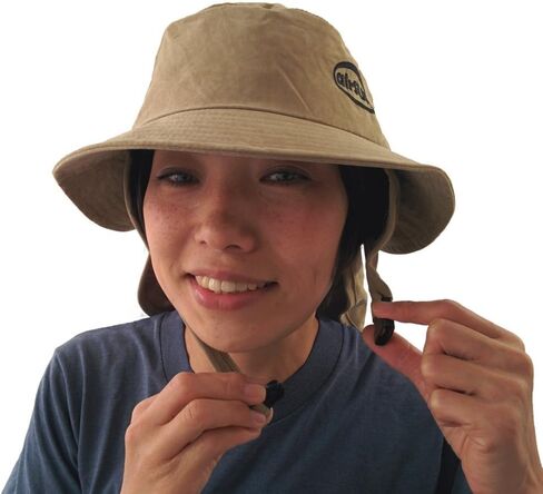 Bucket Hat for Stand Up Paddle Surf & Sun Protection Wide Brim Fast Drying Polyester Sand Color in Saudi Arabia