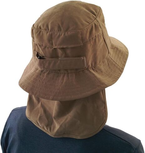 Bucket Hat for Stand Up Paddle Surf & Sun Protection Wide Brim Fast Drying Polyester Sand Color in Saudi Arabia