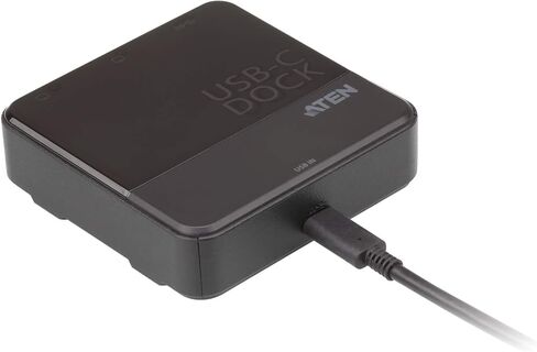 Aten USB-C Dual HDMI Mini Dock UH3233، HDMI، USB 3.2 Gen 1، UH3233-AT (UH3233، HDMI، USB 3.2 Gen 1 (3.1 Gen 1) Type-A، 5000 ميجابت/ثانية، أسود، بلاستيك، 93.7 مم، 93 مم) in Saudi Arabia