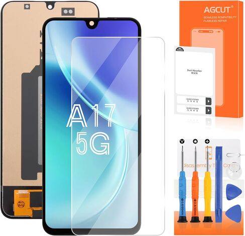 INCELL for Samsung Galaxy A17 5G Screen Replacement for Samsung A17 4G/5G LCD Display A175F A175M,A176B, SM-A176B/DS LCD Digitizer Screen Touch Assembly Repair Part in Kuwait