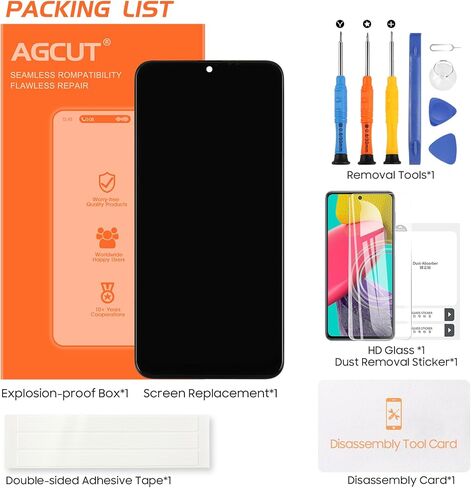 TFT لشاشة Samsung Galaxy Z Fold3 البديلة لشاشة Samsung Z Fold 3 LCD SM-F926B F926U F926W LCD محول رقمي شاشة تعمل باللمس مجموعة إصلاح أمامية صغيرة خارجية (ليست بصمة الإصبع) in Kuwait