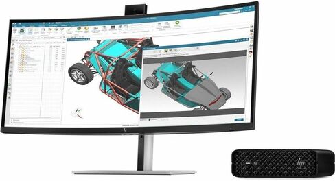 محطة عمل HP Z2 Mini G1i - Intel Core Ultra 9 285-32 جيجابايت - 1 تيرابايت SSD - كمبيوتر صغير - أسود - شريحة Intel W880 - Windows 11 Pro - رسومات NVIDIA RTX A1000 8 جيجابايت - لوحة مفاتيح باللغة الإنجليزية - إيثرنت - LA لاسلكي in Kuwait