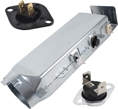 [UPGRADED] Ultra Durable DC97-14486A & DC32-00007A & DC47-00016A Dryer Heating Element Replacement Kit by BlueStars - Exact Fit For Samsung & Kenmore Dryers in Saudi Arabia