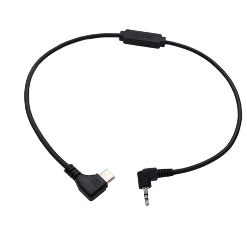 كابل التحكم في التسجيل لـ DJI RS2/3/4 Pro، Focus Pro Grip to Sony CineAltaB FX9 FX6، Canon C80، BMD URSA Mini Pro، Panasonic EVA1 BGH1، كاميرا Z CAM، USB-C إلى LANC 2.5 مم، 30 سم in Saudi Arabia