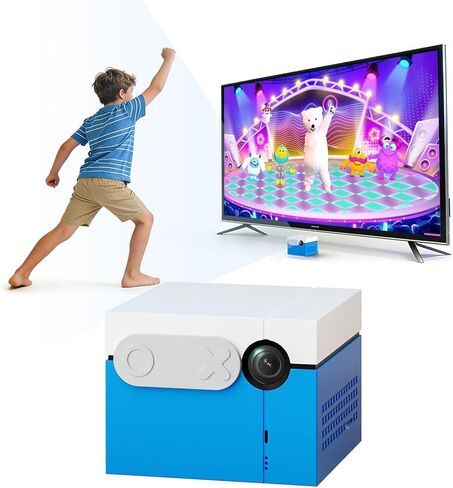 وحدة تحكم ألعاب Motion TV، بدون اشتراك، نظام اللعب النشط للأطفال والعائلات، 39 لعبة فيديو للتوصيل والتشغيل للعب الجسدي الداخلي، متعة عائلية تفاعلية، ليالي الألعاب، الحفلات ومواعيد اللعب in Kuwait