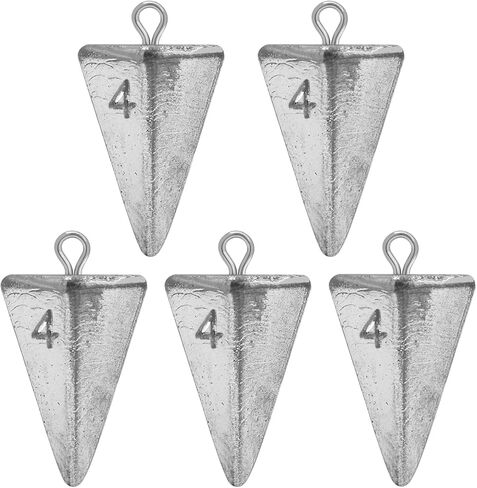 الهرم الغطاسون أوزان الصيد الغطاسون للمياه المالحة أوزان الصيد معدات صيد الأسماك معالجة 1oz 2oz 3oz 4oz 5oz in Saudi Arabia