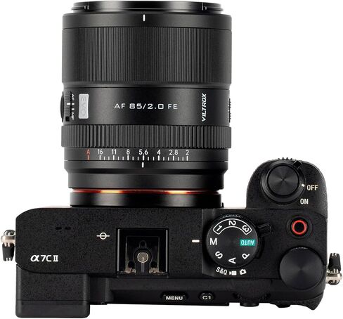 عدسة VILTROX 85 مم F2.0 EVO FE بإطار كامل لسوني E، 85 مم f/2 عدسة صورة رئيسية للتركيز التلقائي لكاميرات Sony E-Mount a7IV a7RIV FX3 ZVE1 A7CII a6600 a6700 in Kuwait