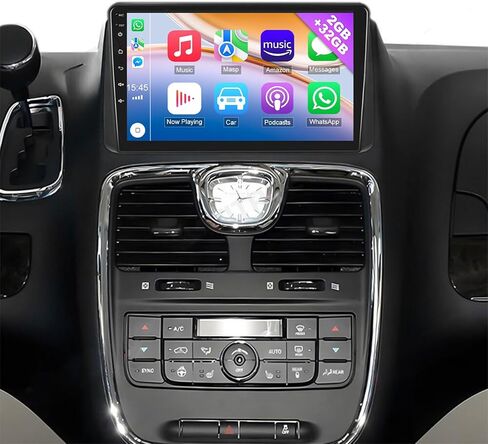 Android Stereo Radio for Dodge Grand Caravan 2011-2020 with Wireless Apple Carplay Android Auto, 9'' Touch Screen for Grand Caravan Bluetooth, HiFi, FM, GPS, WiFi, Mirror Link, SWC, Mic, Backup Cam in Saudi Arabia