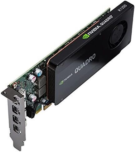 بطاقات الرسومات HP NVIDIA Quadro K1200 سعة 4 جيجابايت T/SFF T7T59AT in Saudi Arabia