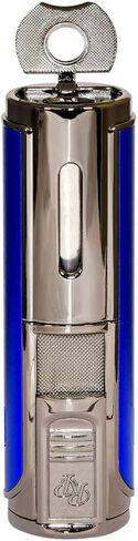 Rocky Patel Envoy Collection Cigar Lighter (Gunmetal and Blue) in Saudi Arabia