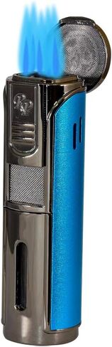 Rocky Patel Envoy Collection Cigar Lighter (Gunmetal and Blue) in Saudi Arabia