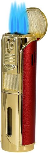 Rocky Patel Envoy Collection Cigar Lighter (Gunmetal and Blue) in Saudi Arabia