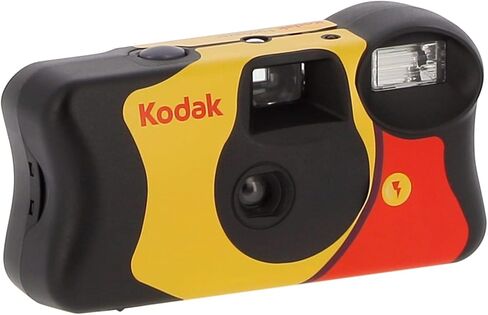 كاميرا Kodak Funsaver مقاس 35 مم للاستخدام الفردي مع فلاش in Kuwait