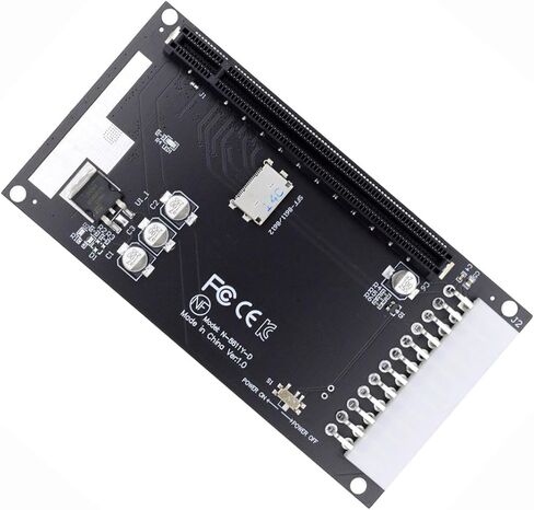 8X Oculink SFF-8612 8611 to PCIE PCI-Express 16x Adapter with ATX 24pin Power Port for Mainboard Graphics Card in Saudi Arabia