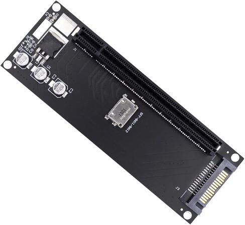 8X Oculink SFF-8612 8611 to PCIE PCI-Express 16x Adapter with ATX 24pin Power Port for Mainboard Graphics Card in Kuwait