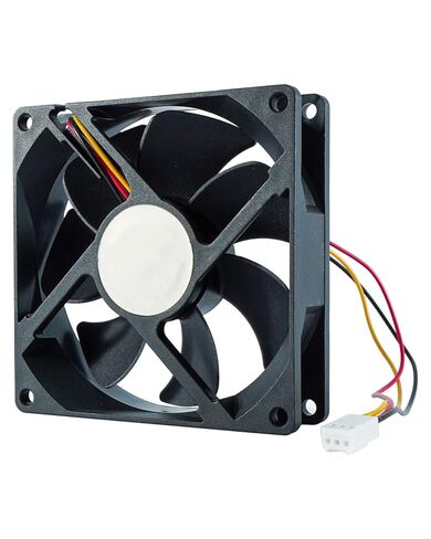 D0925W14B7PZA58 14V 3-Wire Cooling Fan Motor – Waterproof Brushless DC Fan for PC Case, CPU Cooler, Electrical Cabinets & Industrial Equipment (92×92×25mm) in Saudi Arabia