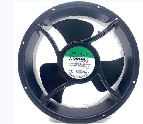 A1259-MBT TC.GN 254x254x89mm 115V 0.23A 25.4CM 2-Wire Cooling Fan in Saudi Arabia