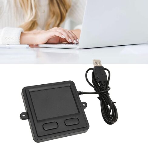لوحة تتبع متعددة اللمس، لوحة لمس USB سلكية قابلة للتضمين، ماوس لوحة تتبع محمول متعدد الوظائف مع مفتاحين للعمل والمكتب والكمبيوتر المحمول والكمبيوتر الشخصي in Saudi Arabia
