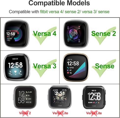 أحزمة ساعة معدنية EZMVZKU لـ Fitbit Versa 4/Sense 2/Versa 3/Sense حزام بديل من الفولاذ المقاوم للصدأ لسوار معصم Versa 3/Versa 4 للرجال والنساء in Kuwait