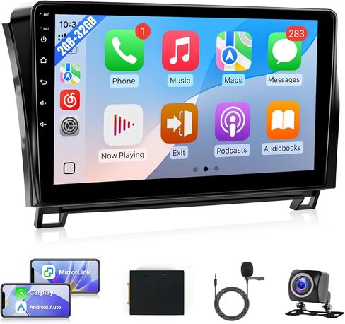 Upgrade Android 12 Car Stereo for Toyota Tundra 2007-2013 Toyota Sequoia 2008-2018 Radio (Fit J.B.L Version) 10.1 Inch Touch Screen Head Unit for Tundra with Carplay Android Auto Mirrorlink in Saudi Arabia