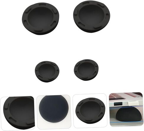 4Pcs Laptop Pad Slip Silicone Riser for Enhanced Airflow Portable Design for Notebooks and Laptops Easy to Install in Saudi Arabia