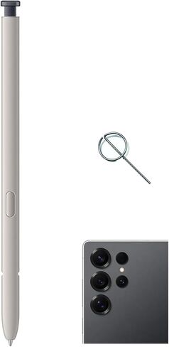قلم Galaxy S25 Ultra S لاستبدال Samsung Galaxy S25 Ultra SPen، قلم Galaxy S25 Ultra Stylus لهاتف Samsung Galaxy S25 Ultra 5G جميع الإصدارات، EJ-PS938BBEGUJ+دبوس بطاقة (أسود) in Kuwait