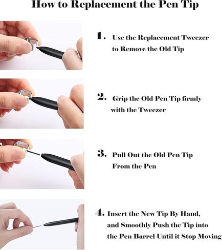 Galaxy S25 Ultra S Pen with S25Ultra Stylus Soft Pen Tips Nibs Replacement for Samsung Galaxy S25 Ultra 5G Touch Pen S25 Ultra SM-S938 S Pen with Needle Repair Part (Titanium Black) in Saudi Arabia