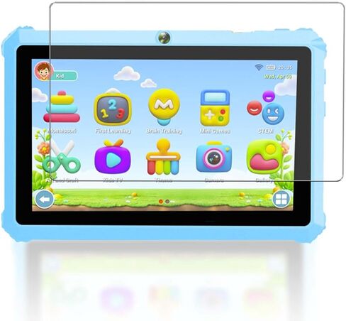 Screen Protector for YINOCHE KIDS711 7 Inch kids tablet, 9H Hardness Tempered Glass for YINOCHE KIDS711 Kids Tablet Anti-Scratch, Bubble Free, HD Clarity in Saudi Arabia