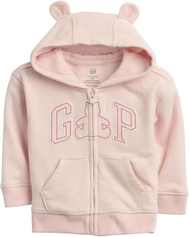 GAP baby-boys Logo Full Zip Hoodie in Saudi Arabia
