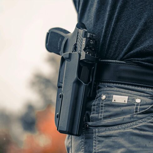 حافظة Sig P220 / P226 OWB - صناعة أمريكية - تناسب Sig 220 226 - حافظة OWB مميزة من Blade-Tech Holsters، حزام خصر خارجي مفتوح (اليد اليمنى) in Kuwait