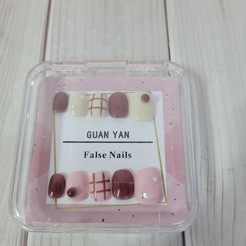 GUAN YAN False nails Short & Natural False Nails Subtle Elegance in Saudi Arabia
