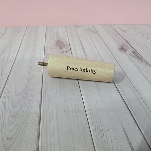 Peierlinkdiy Wooden Furniture Legs, 6-Inch Height, Solid Wood Construction in Saudi Arabia