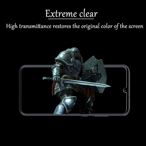 واقيات شاشة T-Mobile Revvl V+ 5G (3 عبوات)، طبقة من الزجاج المقوى 9H لـ T-Mobile Revvl V Plus 5G واقيات شاشة زجاجية مضادة للخدش وبصمات الأصابع بدون فقاعات فائقة الوضوح 99.99% in Kuwait