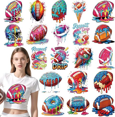 Dazoratix 100 Days School Transfers - 20 Sheets 100th Days of School Iron on Patches DTF Ready to Press Heat Stickers for T Shirts Vinyl Decals for Teacher Student Clothes Bag Hat Appliques DIY Crafts in Saudi Arabia