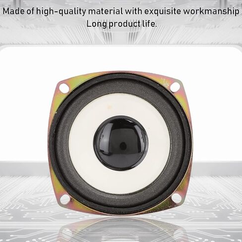 مكبر صوت كامل النطاق 3 بوصة، صوت شفاف وشفاف عالي الحساسية 4ohm 5W مكبر صوت، مع صنعة متقنة، لصندوق صوت الوسائط المتعددة in Kuwait