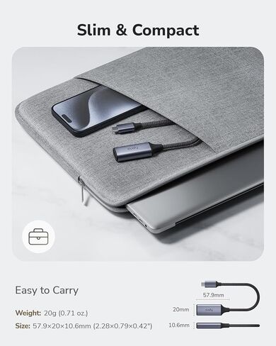 Cudy USB-C to HDMI Adapter, HDMI 2.0, 4K 60Hz, Compatible with MacBook Pro, MacBook Air, iPad Pro, iPhone 15/16/17, Surface Go and More, UH401 in Saudi Arabia