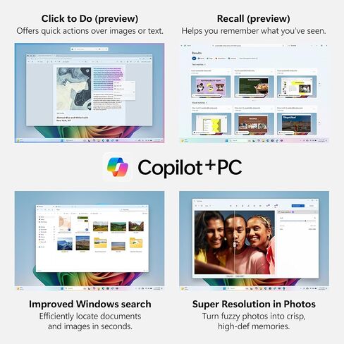 Acer Swift 14 AI Copilot+ PC - Intel Core Ultra 7 258V Evo 14 بوصة شاشة لمس WUXGA - 32 جيجابايت LPDDR5X 1 تيرابايت SSD Gen 4 Intel ARC 140V GPU - Wi-Fi 7 - SF14-51T-75AF (متجدد) in Kuwait