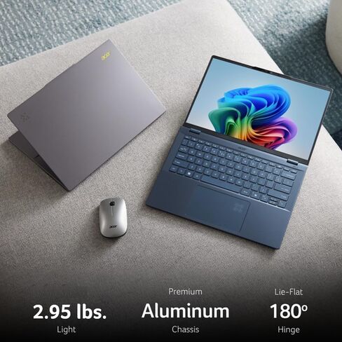 Acer Swift 14 AI Copilot+ PC - Intel Core Ultra 7 258V Evo 14 بوصة شاشة لمس WUXGA - 32 جيجابايت LPDDR5X 1 تيرابايت SSD Gen 4 Intel ARC 140V GPU - Wi-Fi 7 - SF14-51T-75AF (متجدد) in Kuwait